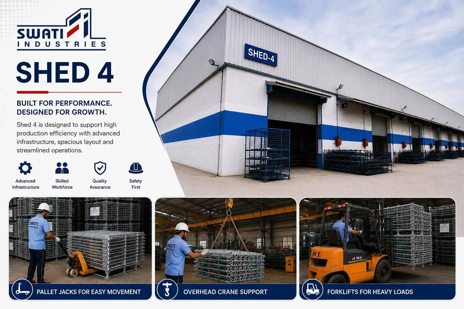 Swati Industries Doraha Plant — Production Shed 4